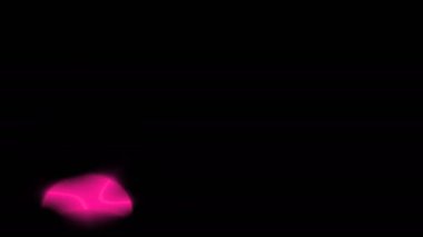 Renkli plazma akışı