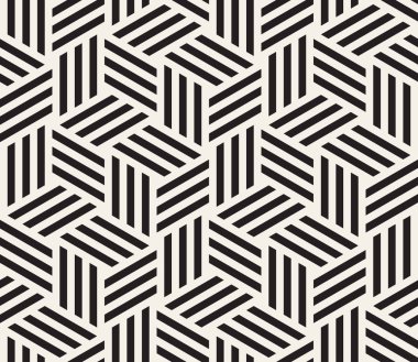 Vektör kesintisiz geometrik desen. Basit soyut çizgiler kafes. Yinelenen öğeleri şık arka plan