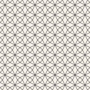 Vektör kesintisiz geometrik desen. Basit soyut çizgiler kafes. Yinelenen öğeleri şık arka plan