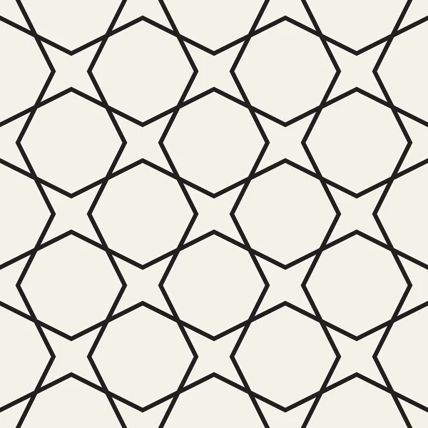 Patrón geométrico sin costura vectorial. Placa de líneas abstractas simples. Elementos repetitivos fondo elegante — Archivo Imágenes Vectoriales