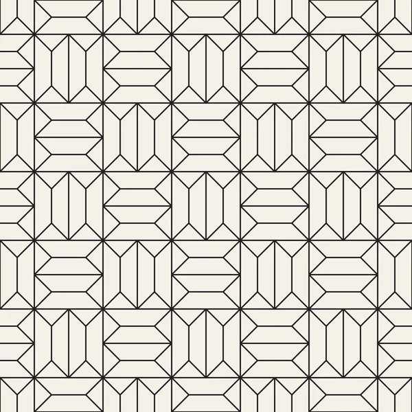 Vektor nahtlose geometrische Muster. einfache abstrakte Linien Gitter. sich wiederholende Elemente stilvoller Hintergrund — Stockvektor