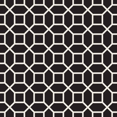 Vektör kesintisiz geometrik desen. Basit soyut çizgiler kafes. Yinelenen öğeleri şık arka plan