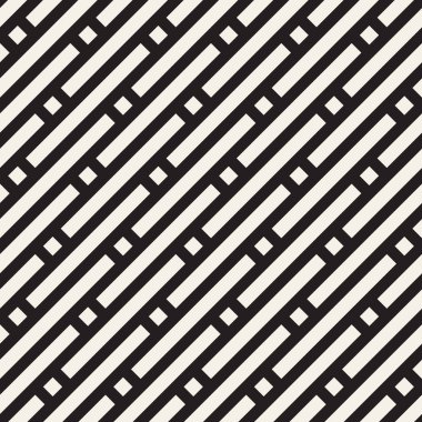 Vektör kesintisiz geometrik desen. Basit soyut çizgiler kafes. Yinelenen öğeleri şık arka plan