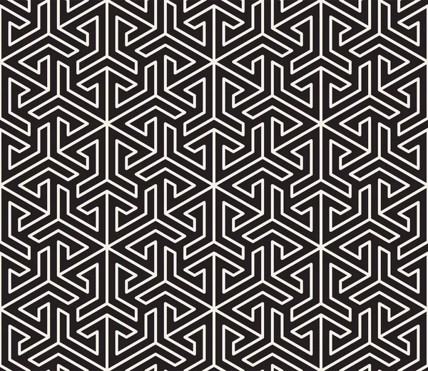 Vektör kesintisiz geometrik desen. Basit soyut çizgiler kafes. Yinelenen öğeleri şık arka plan