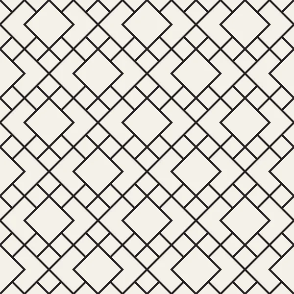 シームレスな幾何学的パターンのベクトル。単純な抽象的な線の格子。繰り返し要素のスタイリッシュな背景 — ストックベクタ
