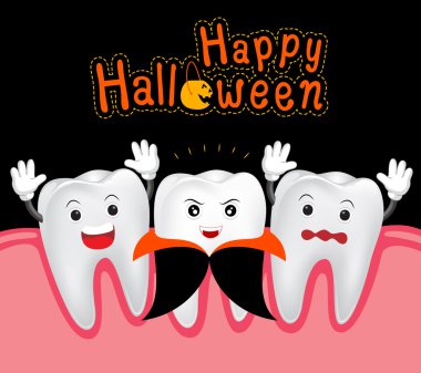 Diş ve dracula Cadılar Bayramın kutlu olsun.