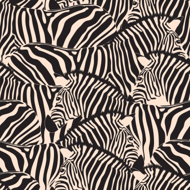 Zebra Kusursuz Deseni.