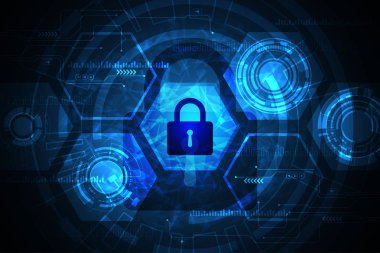 Vektör soyut arka planı teknoloji ve teknoloji kavramlarının yeniliklerini gösterir.