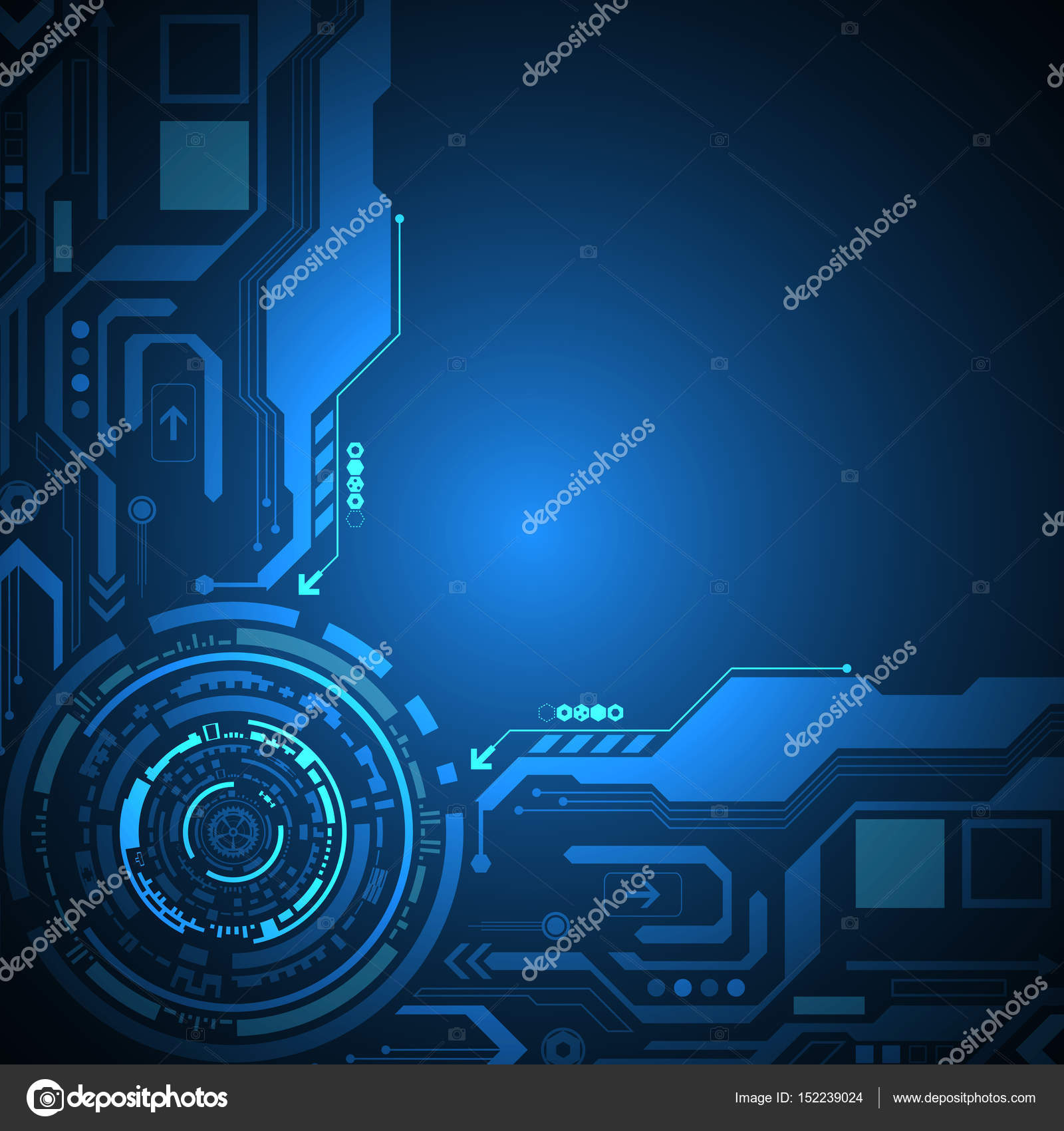 Vector Abstract Background Technology Innovation Of The Future Stock Vector C Phai Analog Gmail Com 152239024 Innovation technology abstract background with human head silhouette. depositphotos