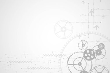 Vektör arka plan teknoloji yenilik geleceğin.