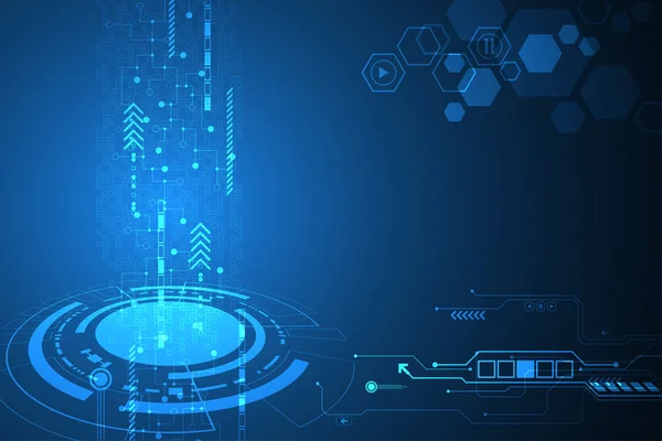 Vektör arka plan teknoloji yenilik geleceğin.