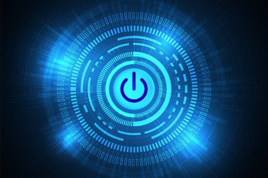 Vektör arka plan teknoloji geçiş tasarımı.