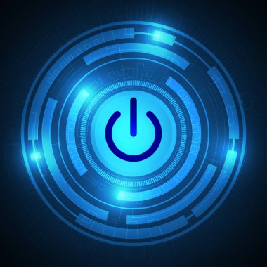 Vektör arka plan teknoloji geçiş tasarımı.