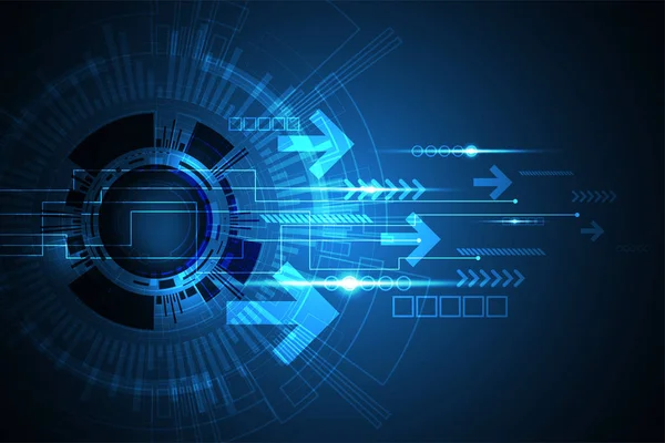 Vektör arka plan teknoloji yenilik geleceğin.