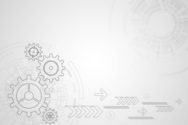 Vektör arka plan teknoloji kavramı.