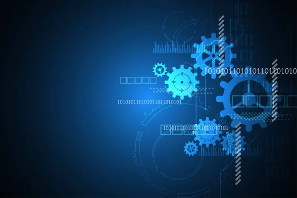 Vektör arka plan teknoloji yenilik geleceğin.