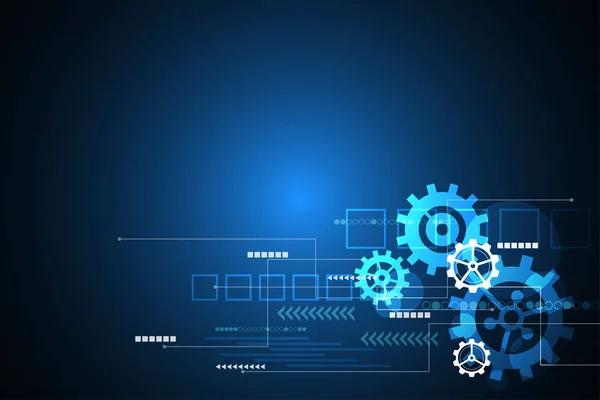 Vektör arka plan teknoloji yenilik geleceğin.