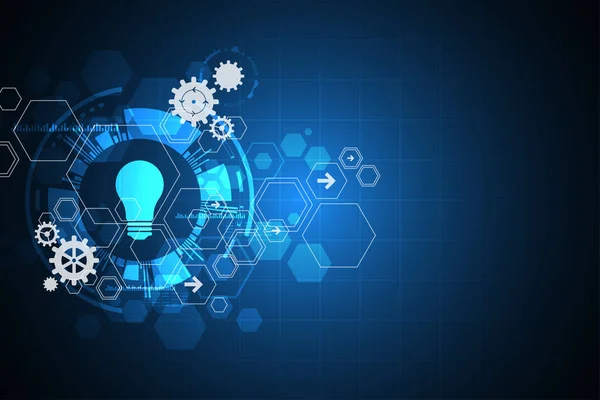 Vektör arka plan teknoloji yenilik geleceğin.