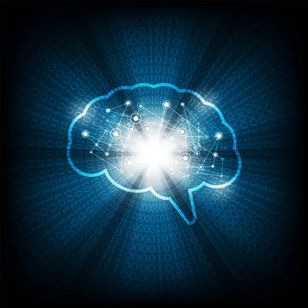 Vektör teknolojisi beyin fonksiyonu.