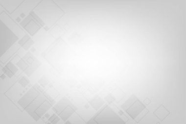 Teknoloji kavramı gri bir arka plan üzerinde geometri.