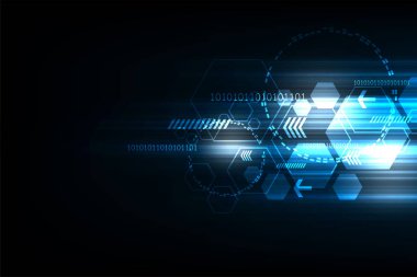 Teknoloji geometri şeklinde hızı.