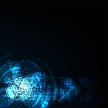 Vektör arka plan teknoloji kavramı.