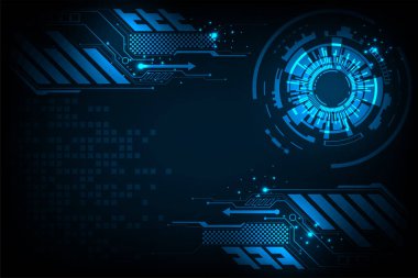 Vektör arka plan teknoloji kavramı.