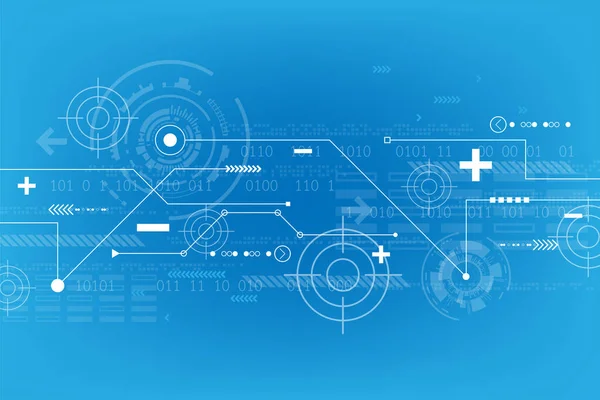 Vektör arka plan teknoloji kavramı.