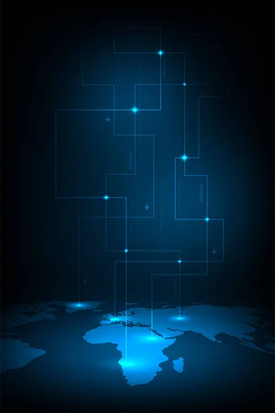 Modern dijital geleceği.