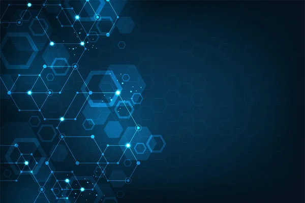 Veri ağı kavramında vektör arkaplan teknolojisi.