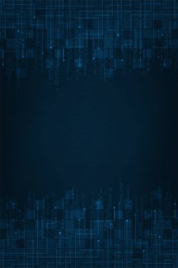 Dijital kavramıvektör soyut arka plan teknolojisi.