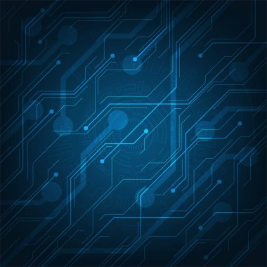 Elektronik devre tasarımında vektör teknolojisi.