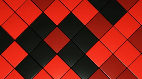 red and black tiles