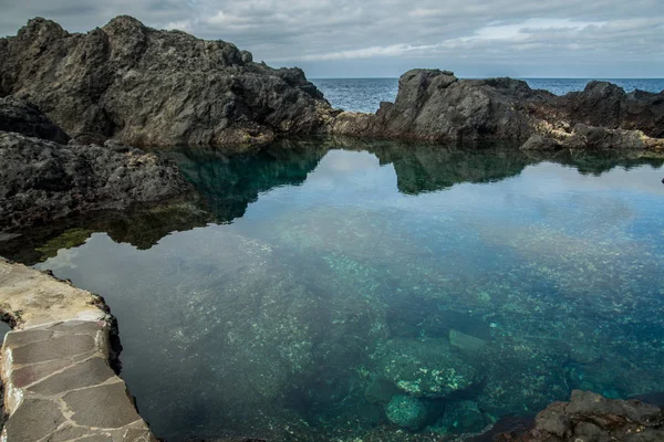 Piscines naturelles en Garachico — Photo