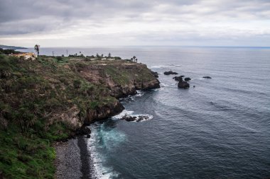Tarih sahil, Los Realejos, Tenerife Kuzey manzara