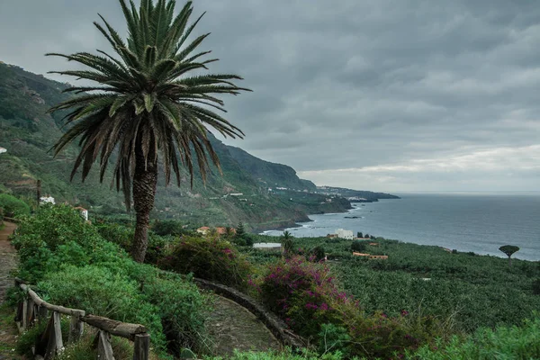 Tarih sahil, Los Realejos, Tenerife Kuzey manzara