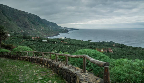 Tarih sahil, Los Realejos, Tenerife Kuzey manzara