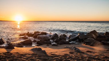 Denizin Üzerinde Gün Doğumu