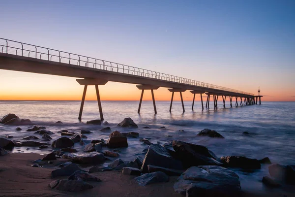 Alba sul mare — Foto Stock