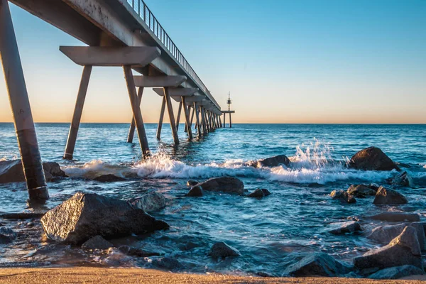 Zonsopgang boven de zee — Stockfoto