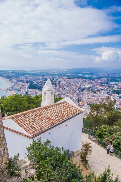 Deniz manzarası, Costa Brava, Katalonya, İspanya