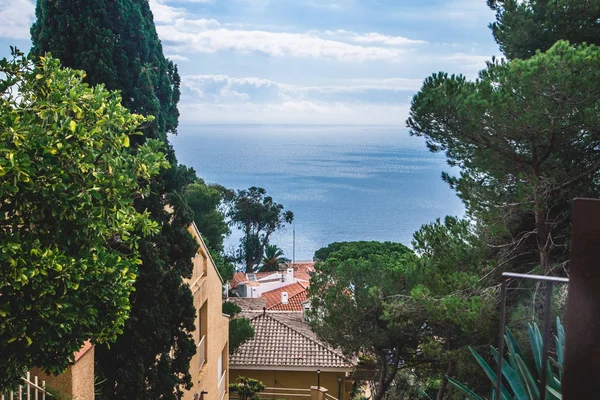 Deniz manzarası, Costa Brava, Katalonya, İspanya