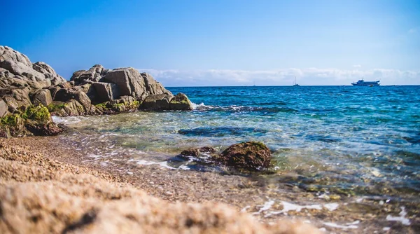 Zeegezicht Costa Brava Catalonië Spanje — Stockfoto