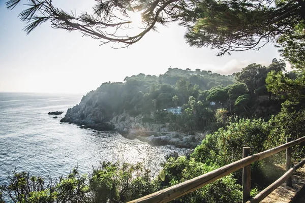 Lloret de Mar 'daki manzara, Costa Brava, İspanya