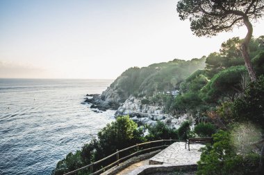 Lloret de Mar 'daki manzara, Costa Brava, İspanya