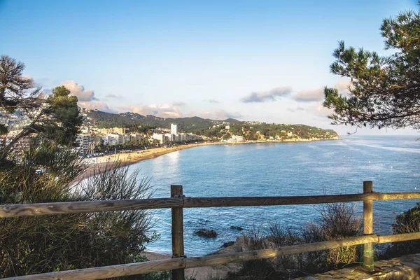 Lloret de Mar 'daki manzara, Costa Brava, İspanya