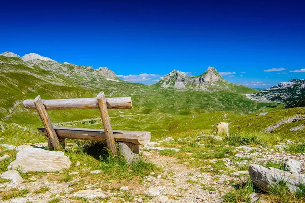 Montenegro Mountains Durmitor Piva Tara Panorama Stock Picture