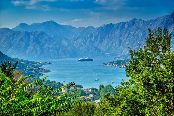 Hermoso Paisaje Montenegro Montenegro Montañas Mar Montañas Panorama — Foto de Stock
