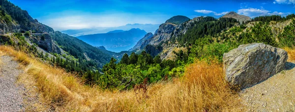 Beautiful Landscape Montenegro Montenegro Mountains Sea Mountains Panorama — Stock Photo, Image