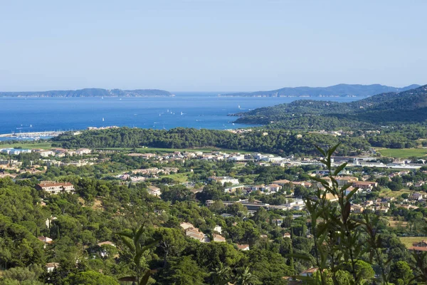 Bormes-les-Mimosas in Francia — Foto Stock